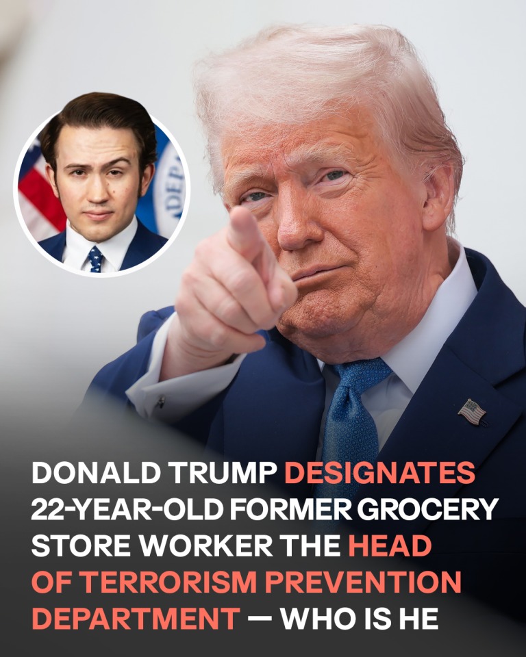 Former 22-Year-Old Grocery Store Worker Picked by Donald Trump to Lead Terrorism Prevention