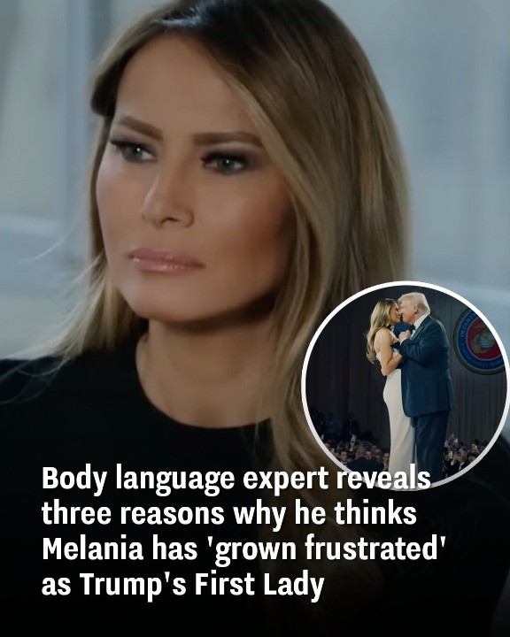 Body language expert reveals three reasons why he thinks Melania has ‘grown frustrated’ as Trump’s First Lady