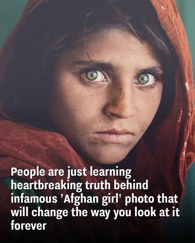 People are just learning heartbreaking truth behind infamous ‘Afghan girl’ photo that will change the way you look at it forever