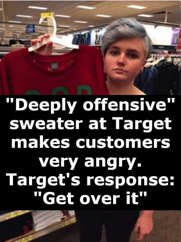 Shopper Calls Target Sweater Offensive, and the Store Responds