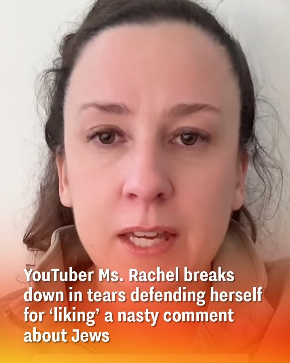 YouTuber Ms. Rachel breaks down in tears defending herself for ‘liking’ a nasty comment about Jews