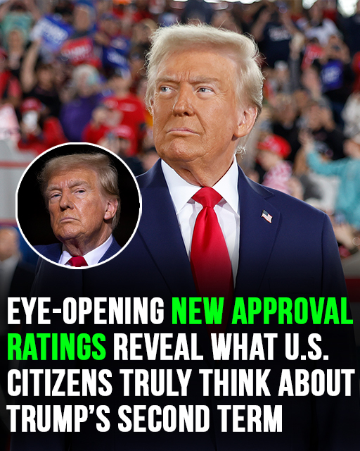 Eye-opening approval ratings reveal what Americans truly think about Trump’s second term