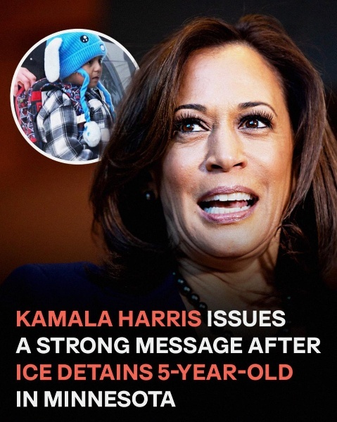 Kamala Harris was the first to speak
