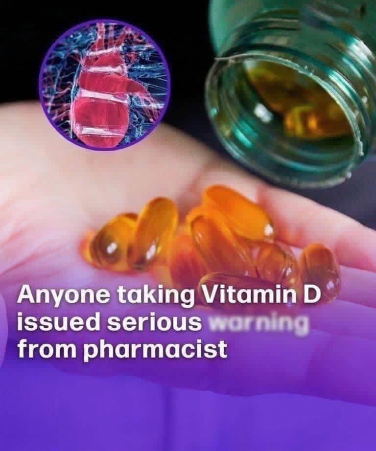 Pharmacist Issues Warning to Anyone Who Takes Vitamin D