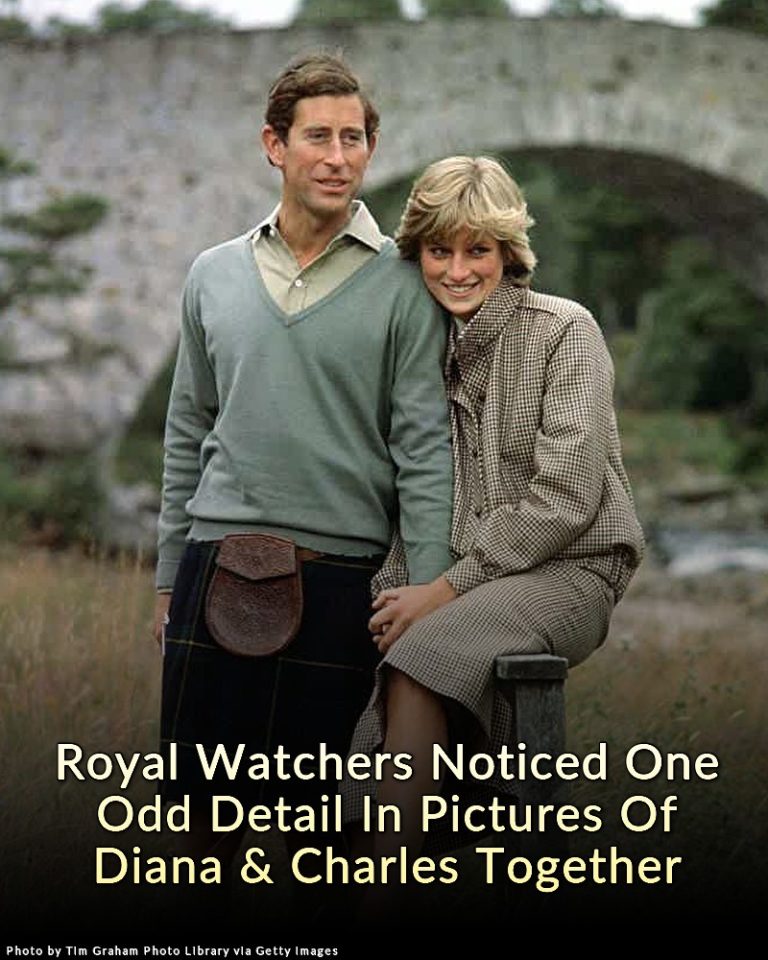 The One Odd Detail In Pictures Of Princess Diana And Prince Charles