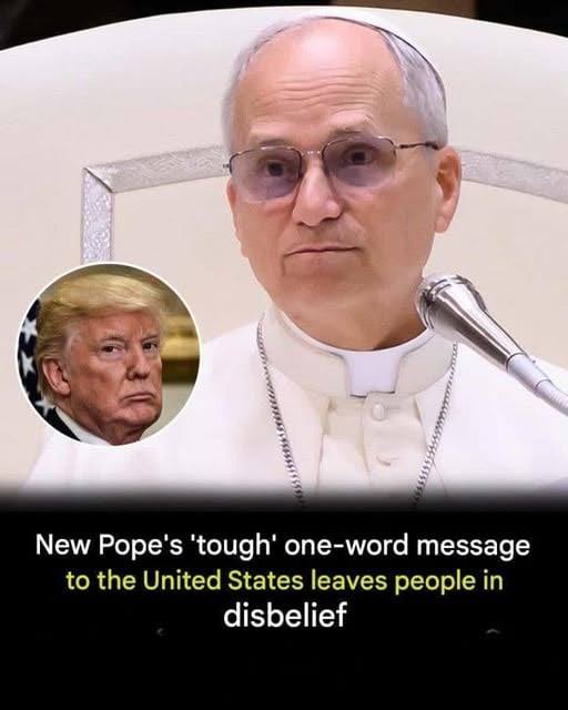 Pope’s ‘unsettling’ one-word message t
