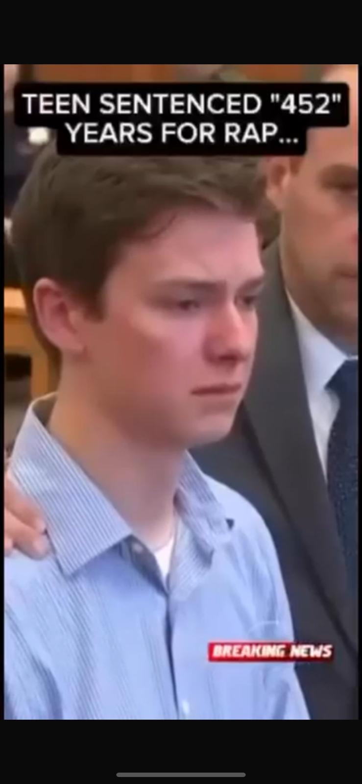 Teen Sentenced to 452 Years in